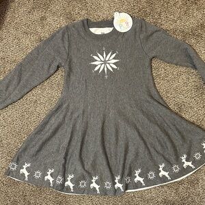 Little sleepies snowflake sweater dress